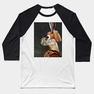 Medieval Bunny Lady Baseball T-Shirt